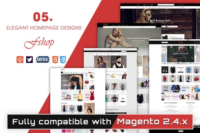 Fshop – Responsive Magento Fashion Store Theme