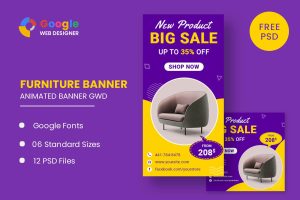 Office Furniture Google Adwords HTML5 Banner Ads
