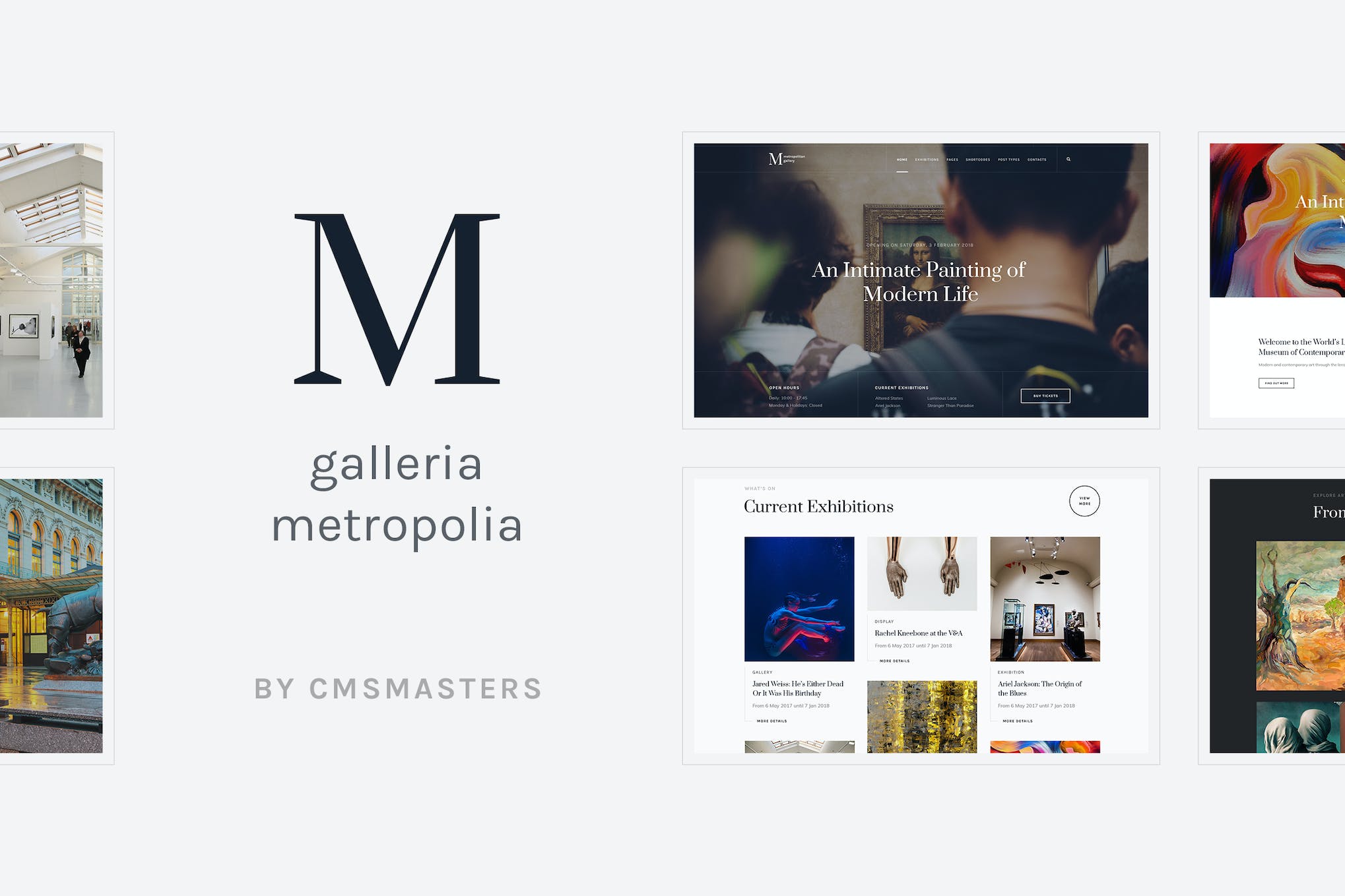 Galleria Metropolia- Art Museum & Exhibition 1.2.9 WordPress Theme