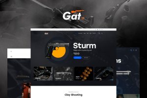 Gat WordPress Theme