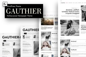 Gauthier – Multipurpose Newspaper WordPress Theme