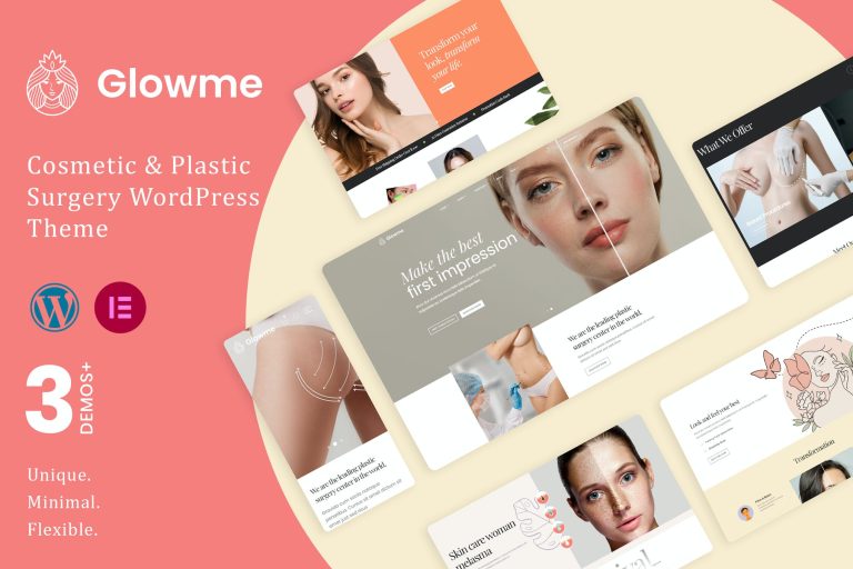 GlowME – Cosmetic & Plastic Surgery Theme