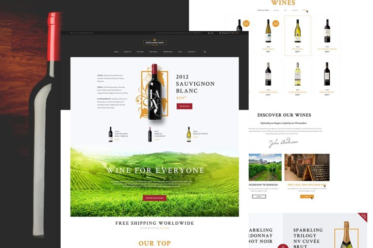 Good Wine WordPress Theme