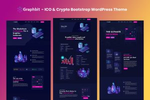 Graphbit – ICO & Crypto Bootstrap WordPress Theme