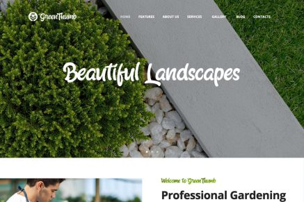 Green Thumb- Gardening & Landscaping Services 1.1.10 WordPress Theme