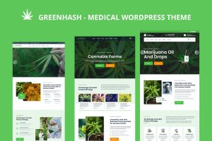 Greenhash – Medical WordPress Theme