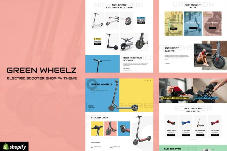 GreenWheelz – Single Product Shop Shopify OS