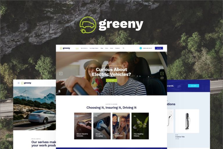 Greeny WordPress Theme