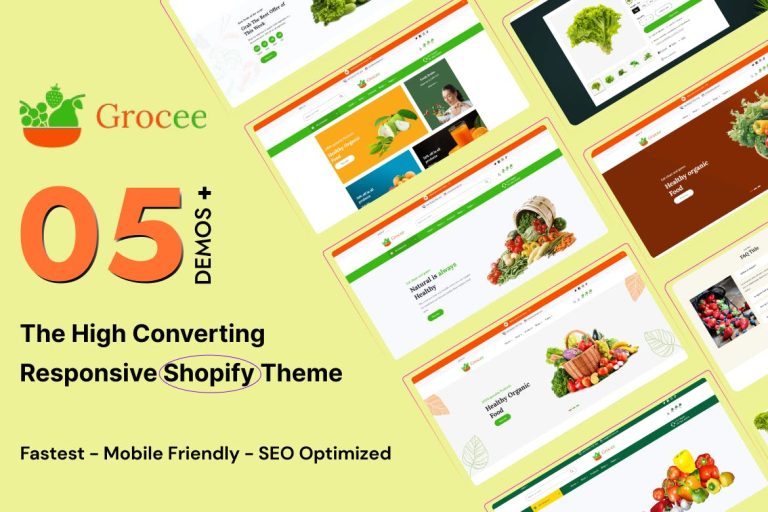 Grocee – Multipurpose Shopify Theme OS