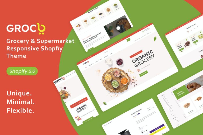 Groco – Grocery & Supermarket Shopify Theme