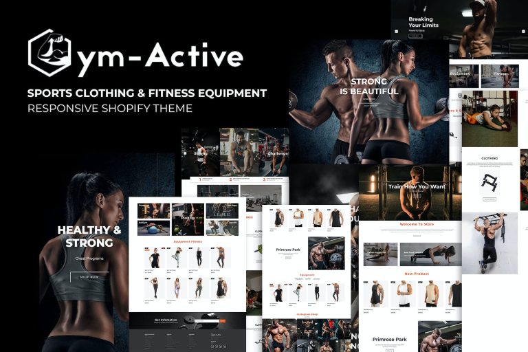 Gym Active – Sports Clothing & Fitness Equipment