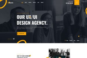 Hamela – Digital Agency Services WordPress Theme