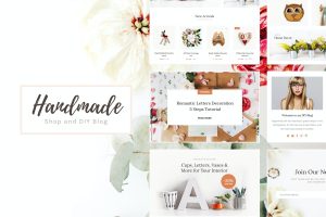 Handmade Shop – Handicraft Blog & Store WordPress Theme