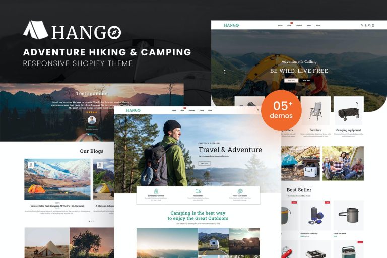Hango – Adventure Store Hiking & Camping Shopify