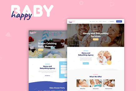 Happy Baby 1.2.10 WordPress Theme