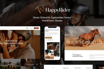 Happy Rider 2.12.0 WordPress Theme