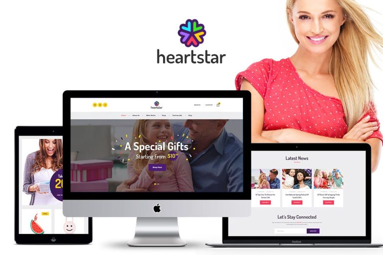 HeartStar WordPress Theme