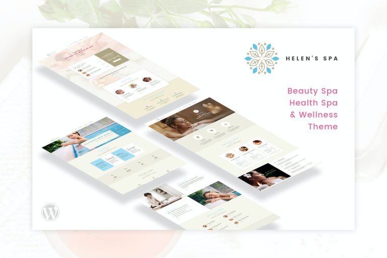 Helen’s Spa – Beauty, Health Spa & Wellness Theme