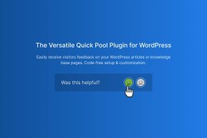 Helpful – Article Feedback Plugin for WordPress