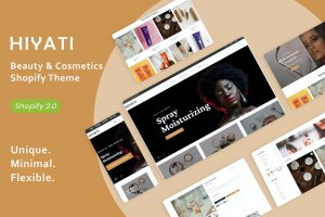 Hiyati – Beauty & Cosmetics Shopify Theme