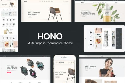 Hono- Multipurpose WooCommerce 1.0.2 WordPress Theme