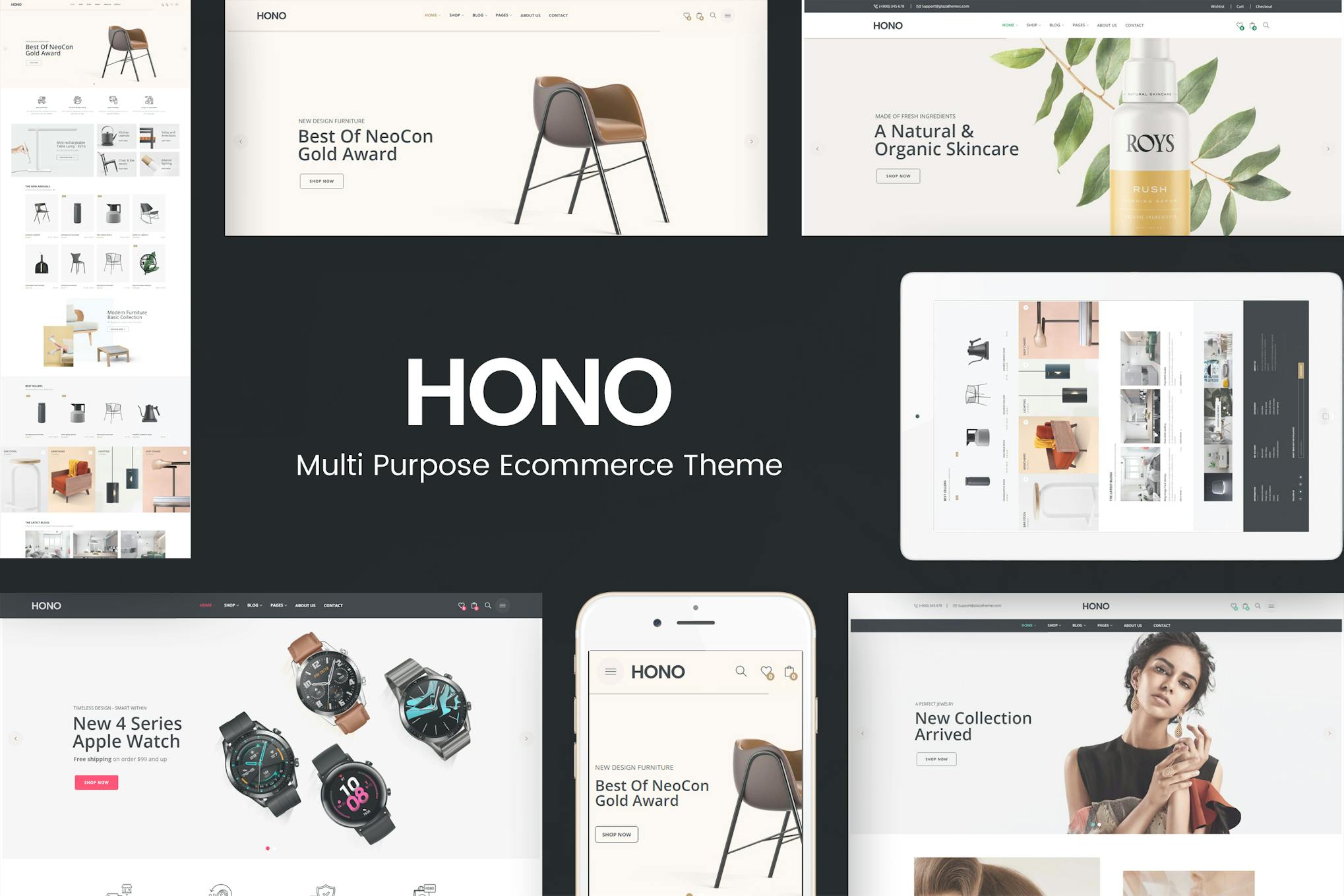 Hono- Multipurpose WooCommerce 1.0.2 WordPress Theme