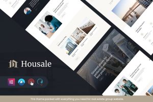 Housale – Real Estate Group WordPress Theme