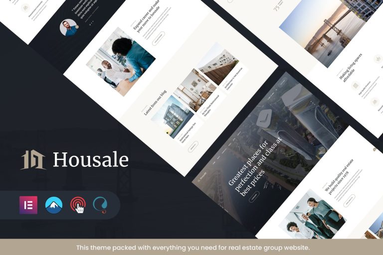 Housale – Real Estate Group WordPress Theme