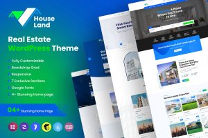 Houseland – Real Estate WordPress Theme