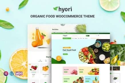 Hyori- Organic Food WooCommerce 1.3.1 WordPress Theme