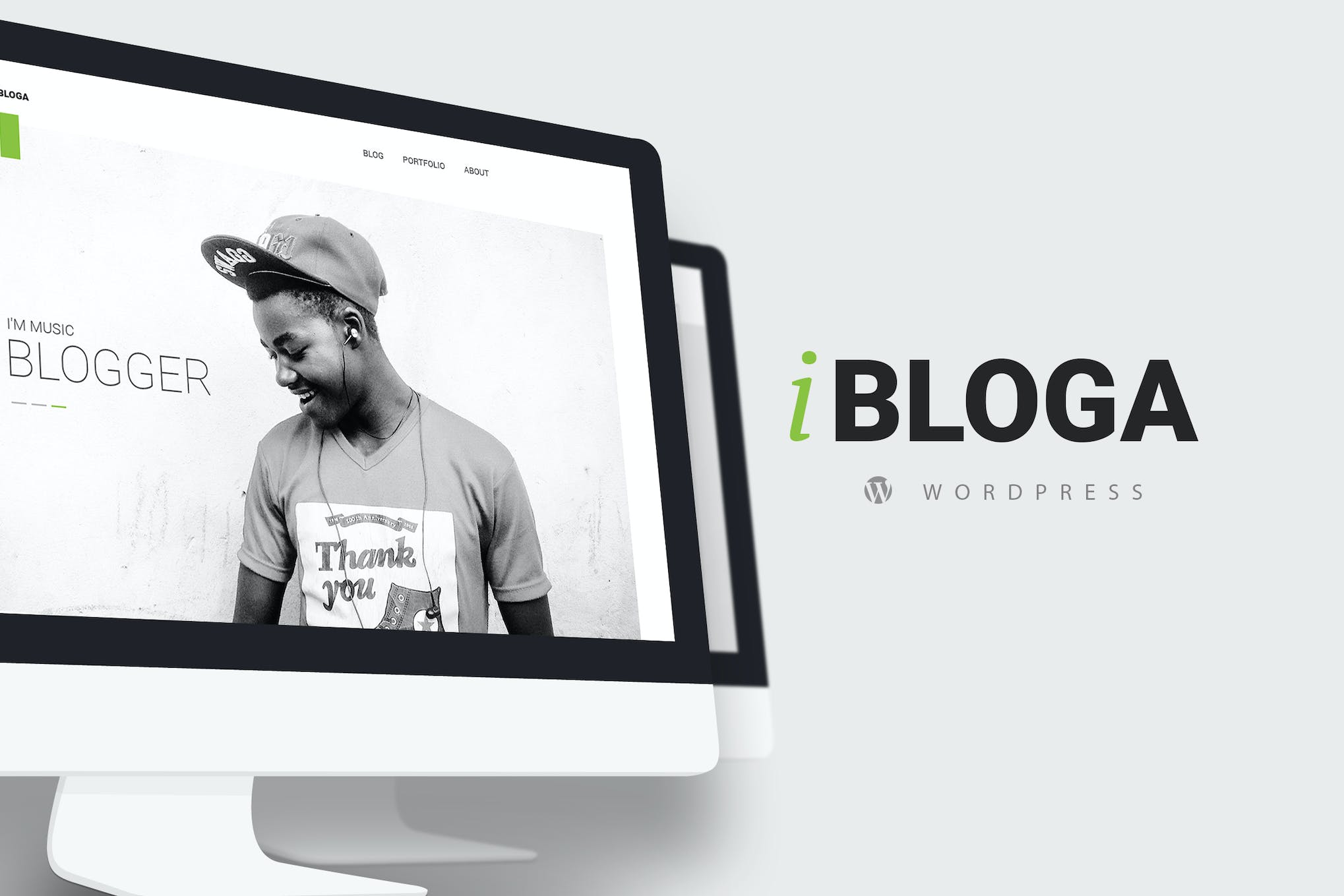 iBloga — Clean and Minimal Blog WordPress Theme 1.5