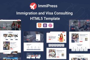 Immigratie – immigration and Visa HTML Template