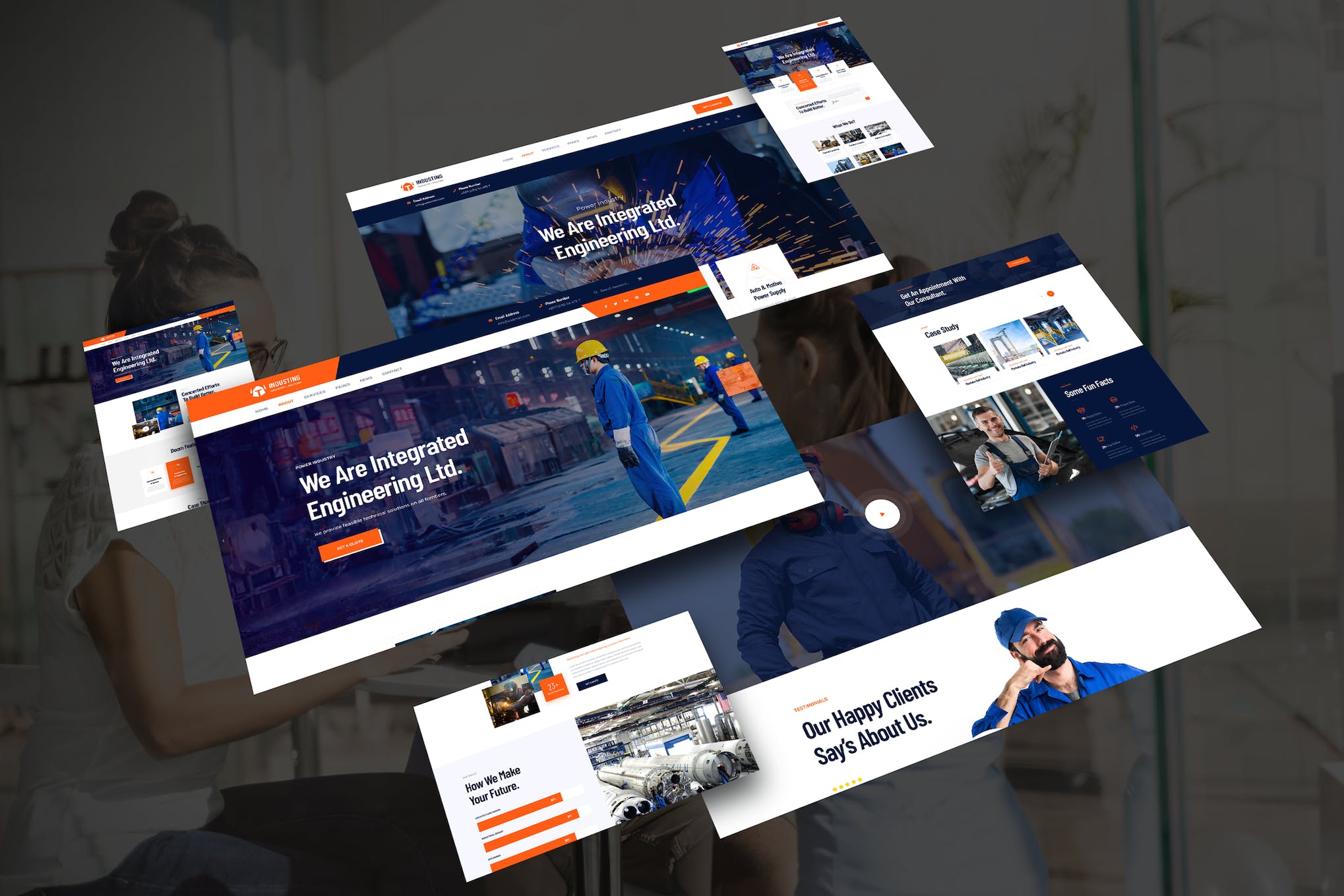 Industing - Factory & Business WordPress Theme 1.0