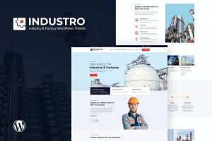 Industro – Industry & Factory WordPress Theme