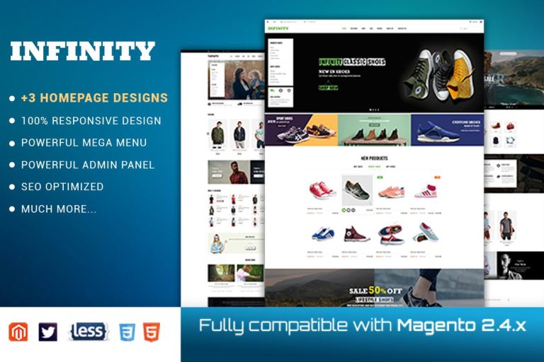 Infinity – Responsive Magento Fashion Store Them