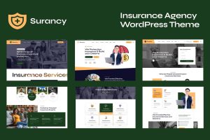 Surancy – Insurance Agency Company Theme