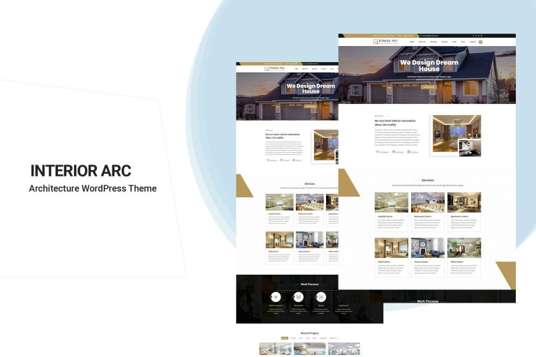 Interior Arc – Architecture WordPress Theme