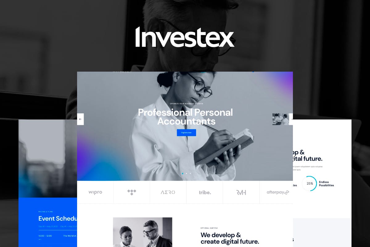 Investex 1.19.0 WordPress Theme