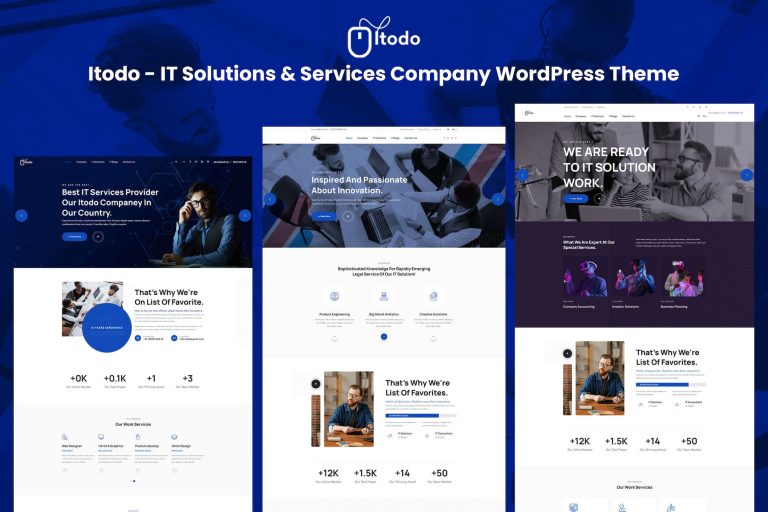 Itodo – IT Solutions & Services Company Theme
