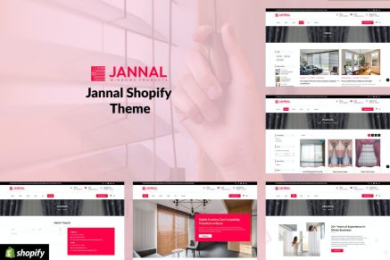 Jannal - Shopify Theme Windows, Curtains & Blinds Store