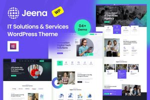 Jeena – IT Solutions & Technology WordPress Theme