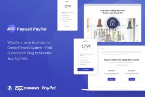 Jeg PayPal Paywall & Content Subscriptions System