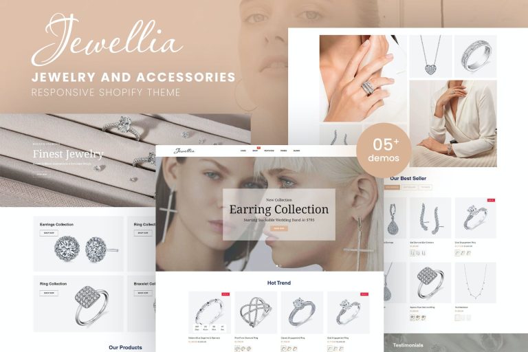 Jewellia – Jewelry & Accessories Shopify Theme