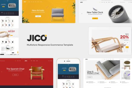 Jico- Furniture & Decor for WooCommerce 1.0.9 WordPress Theme