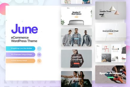 June- Fashion WooCommerce 2.3 WordPress Theme