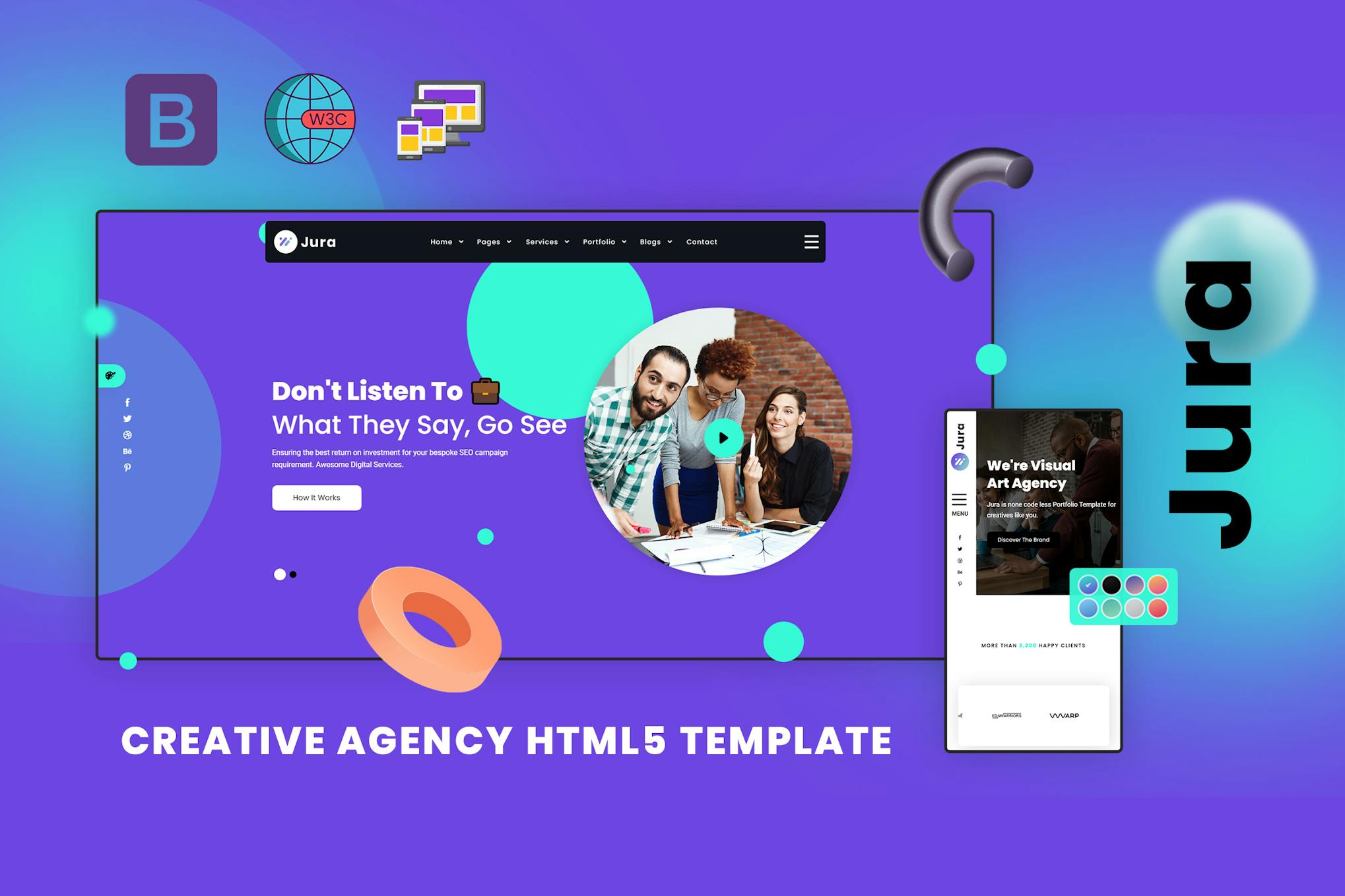 Jura - Creative Business HTML Template