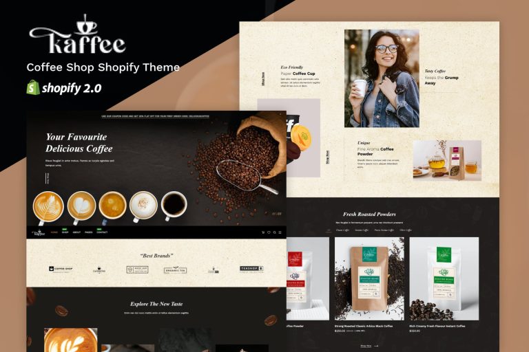 Kaffe – Coffee Shop Shopify Theme