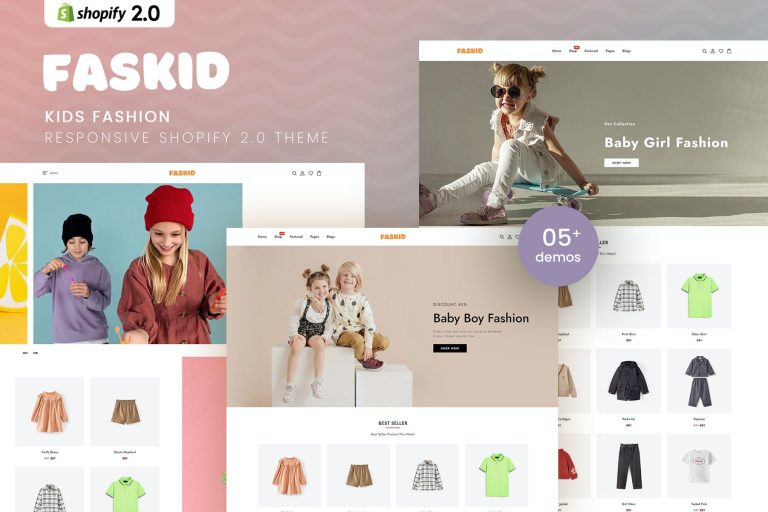 Kasfid – Kids Fashion Responsive Shopify Theme