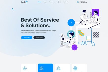 Kashit - Technology & IT Solutions HTML Template