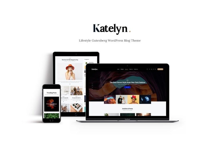 Katelyn WordPress Theme
